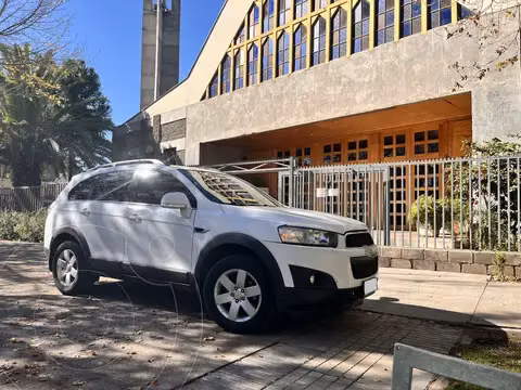 Chevrolet Captiva  LS 2.4L 4x2 usado (2013) color Blanco precio $8.350.000
