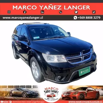 Dodge Journey SE usado (2017) color Negro precio $12.390.000