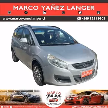 JAC J6 Confort 7 asientos usado (2015) color Gris precio $5.990.000