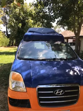 Hyundai H-1 Furgon GL 2.5 Diesel usado (2008) color Azul precio $4.300.000