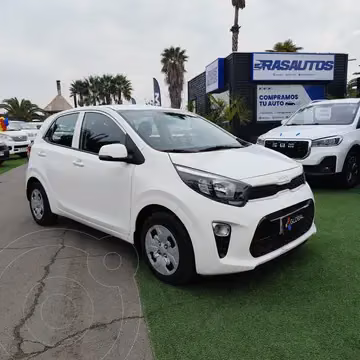 Kia Morning 1.2L EX ABS Ac usado (2023) color Blanco precio $9.390.000