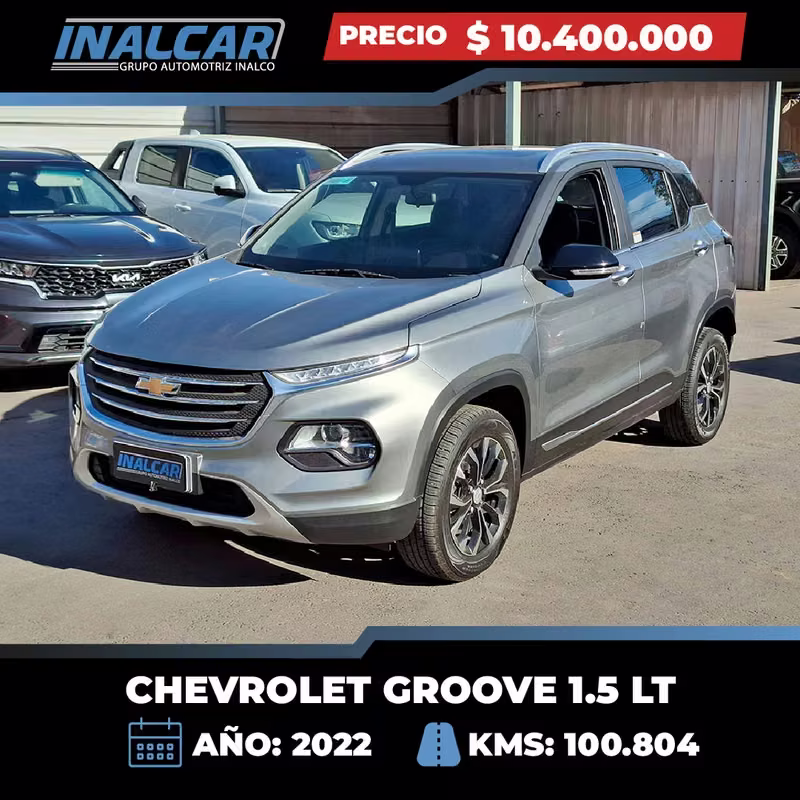 Chevrolet Groove 2022 usado precio $10.400.000