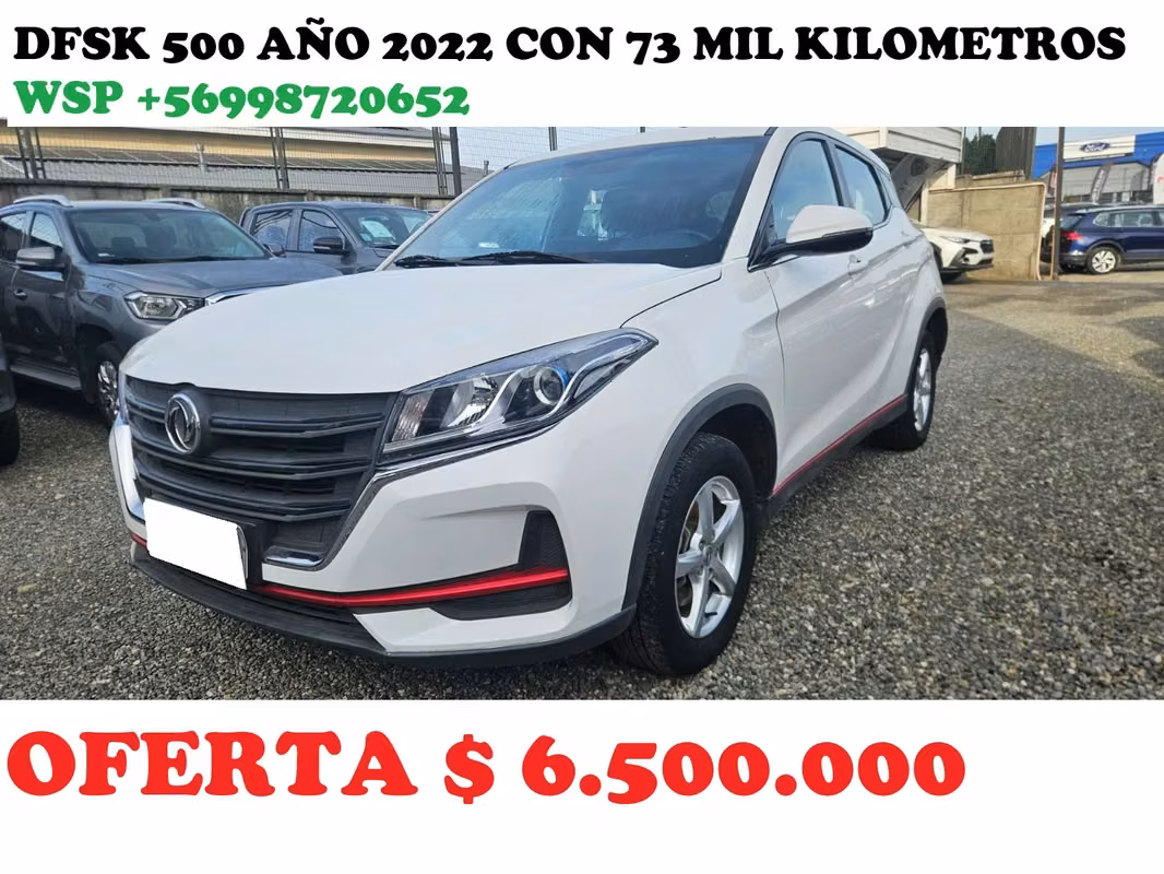 DFSK 500 2022 usado precio $6.500.000