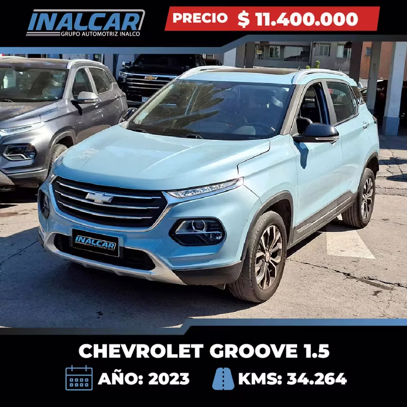 Chevrolet Groove 2023 usado precio $11.400.000