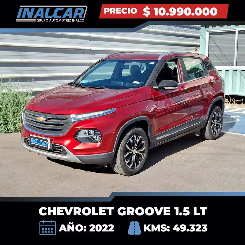 Chevrolet Groove 2022 usado precio $10.990.000