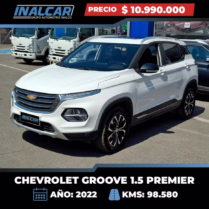 Chevrolet Groove 2022 usado precio $10.990.000