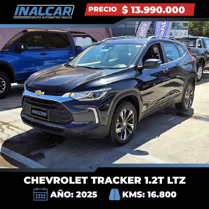 Chevrolet Tracker 2025 usado precio $13.990.000